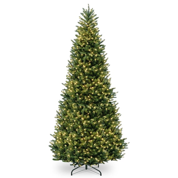 CC Christmas Decor 12’ Pre-Lit Natural Fraser Medium Fir Artificial Christmas Tree – Clear Lights