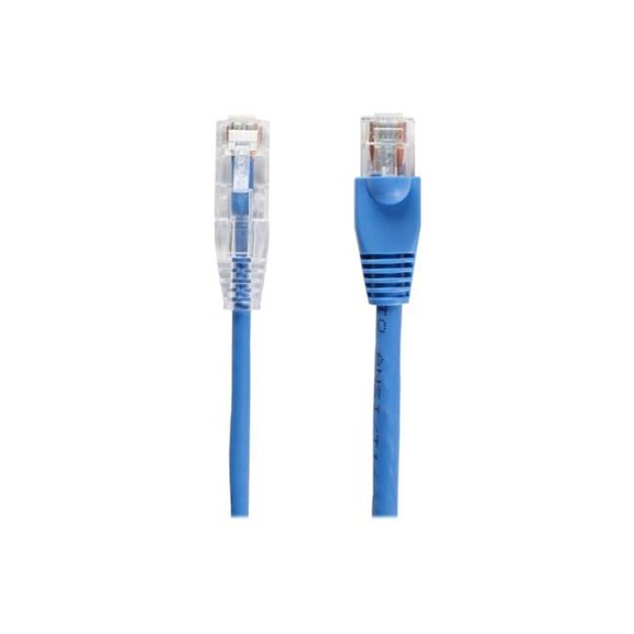 12 ft. Slim Net CAT6 Patch UTP Network Cable, Blue