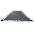 12 ft. x 20 ft. Rectangular Black Rugged Mesh In Ground Winter Pool