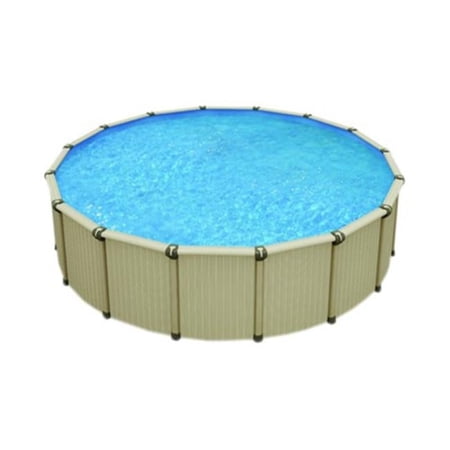 12 ft. x 24 ft. x 54 in. Oval Protege Slot Wall