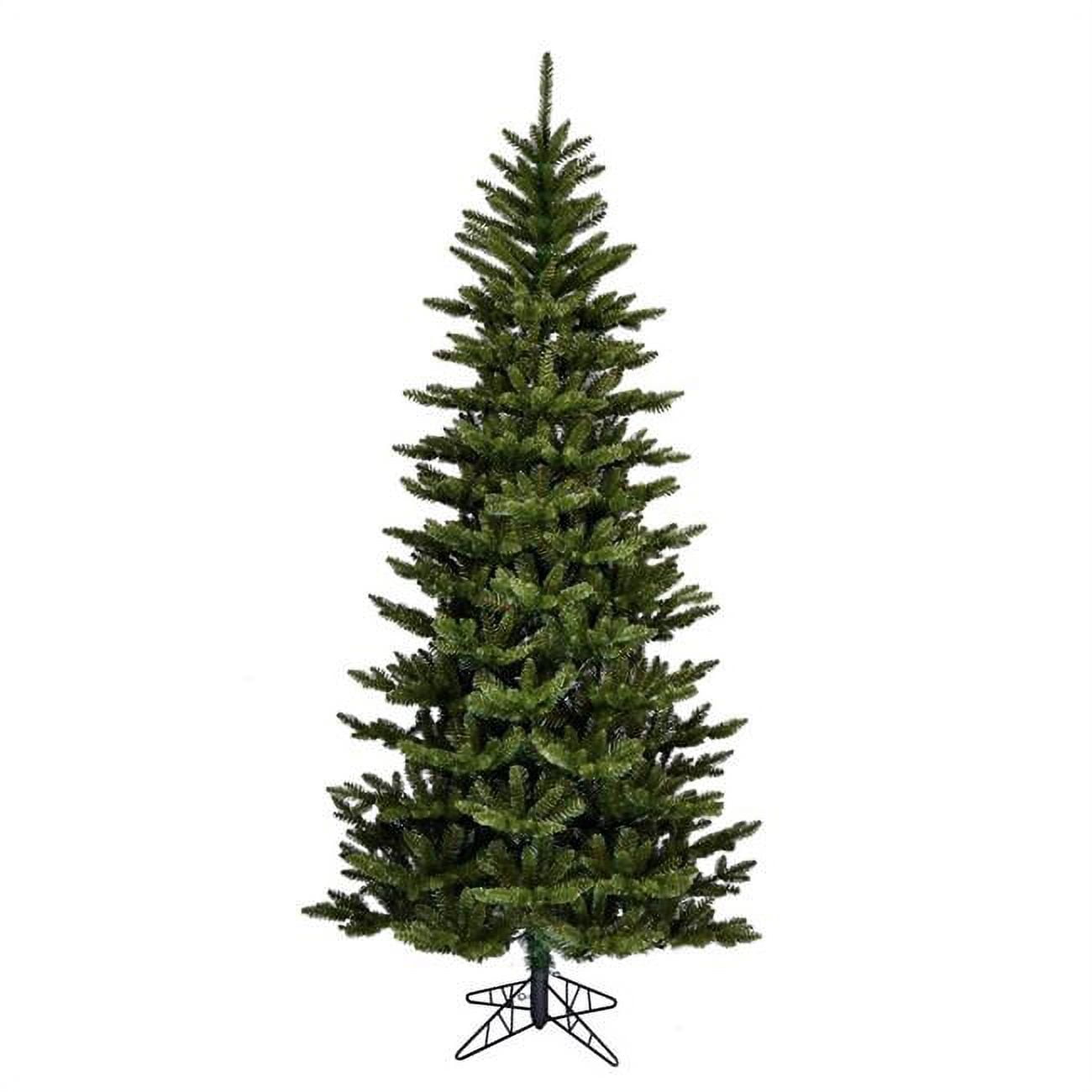 12 ft. x 72 in. Natural Fraser Fir Artificial Christmas Tree with Slim ...