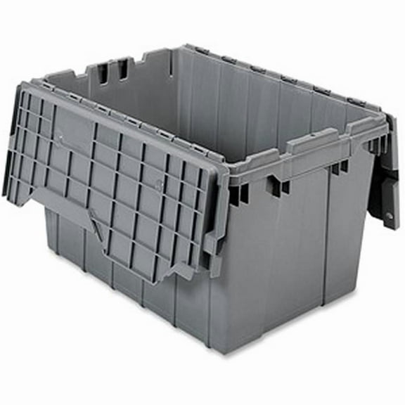 12 gal Attached Lid Storage Box Container