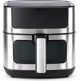 thumbnail image 1 of 12-in-1 Air Fryer 6.34 Qt, Digital Preset Airfryer with Visible Window, Nonstick and Dishwasher-Safe Basket, Air Fry, Roast, Bake, Dehydrate, Fries, 1700W, Black, 1 of 9