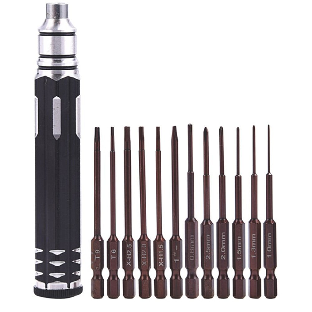12 in 1 Hex Screwdrivers Set RC Hobby Tool for RC Car Model Robotics