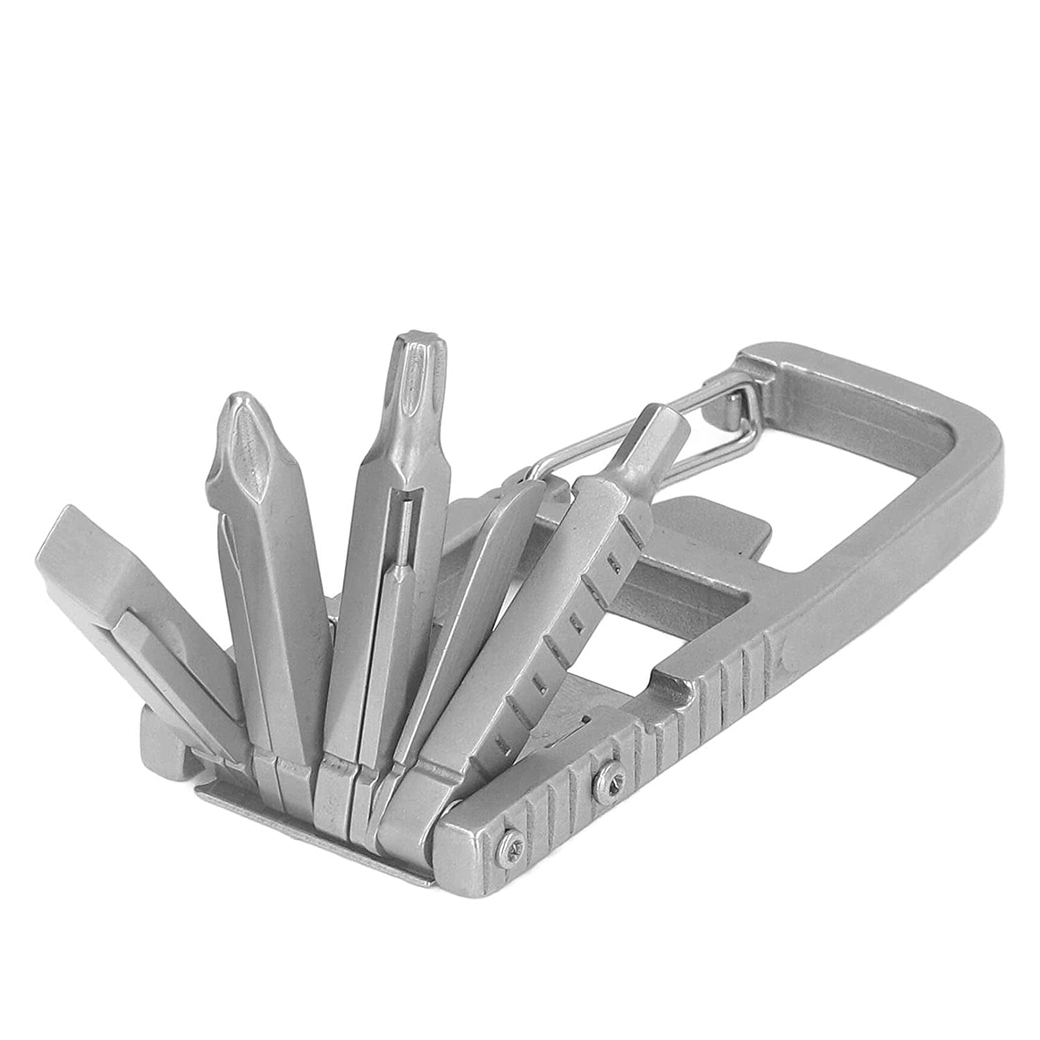 12 in 1 Keychain Multitool Folding Outdoor Tool,Keychain Multitool 12
