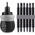 thumbnail image 1 of 12-in-1 Multi-Function Ratcheting Screwdriver Set with Adjustable Length, Reversible End, Durable Steel Construction, Multipurpose Bits & Ergonomic Handle, 1 of 5