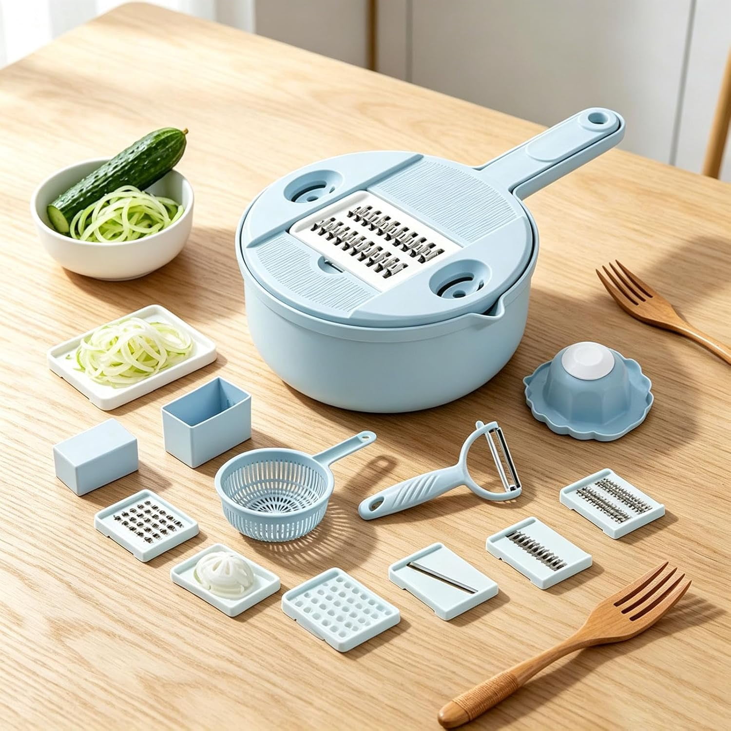 Zyliss Manual Handheld Kitchen Tool, Zick Zick Classic Food