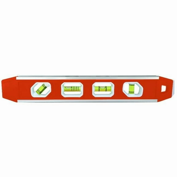 12 in. 4 Vial Aluminum Magnetic Torpedo Level