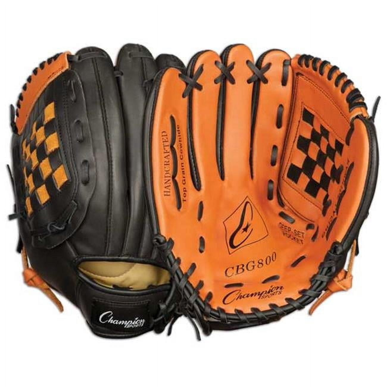 12 in. Baseball or Softball Fielders Glove - Worn on Right Hand