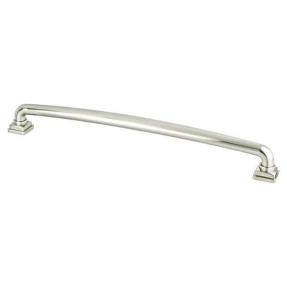 12 in. CC Tailored Traditional Appliance Pull with Brushed Nickel