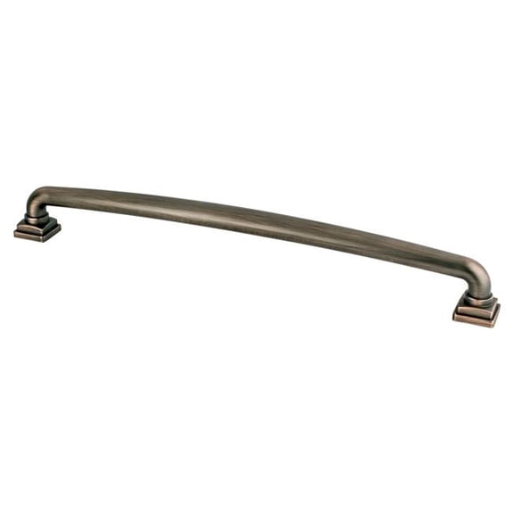 12 in. CC Tailored Traditional Appliance Pull with Verona Bronze