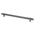 thumbnail image 1 of 12 in. Center to Center Rivet Rebel Cabinet Pull, Slate, 1 of 1