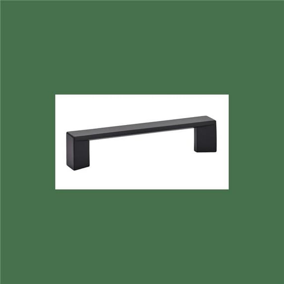 12 in. Center to Center Trinity Cabinet Pull, Flat Black