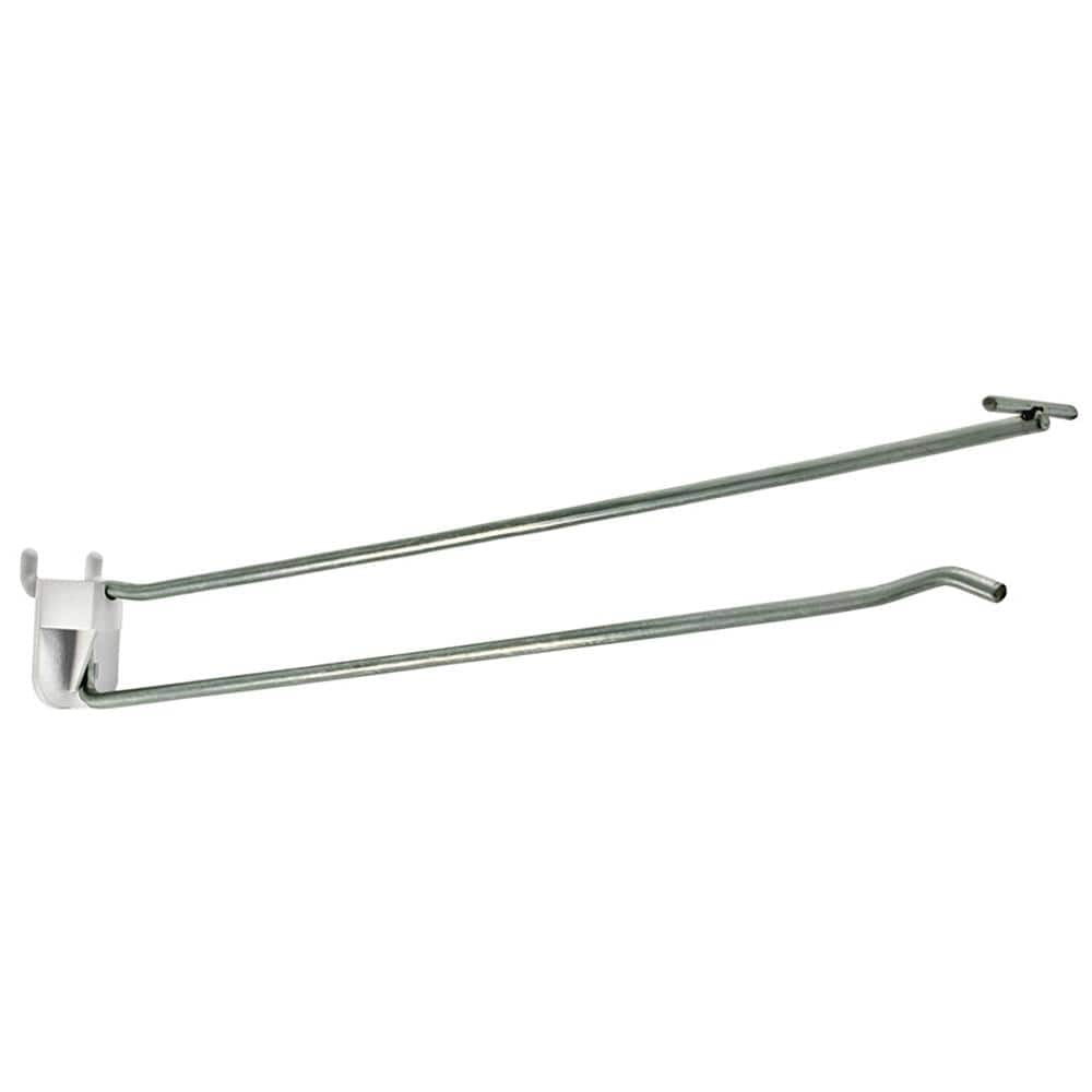 12 in. Flip Scan Wire Plastic Quick Back Hook (50-Pack) - Walmart.com