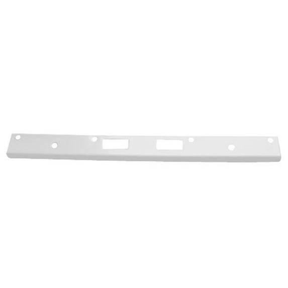 12 in. Full Lip High Security Strike with 4 in. CTC Latch Holes, White Coated