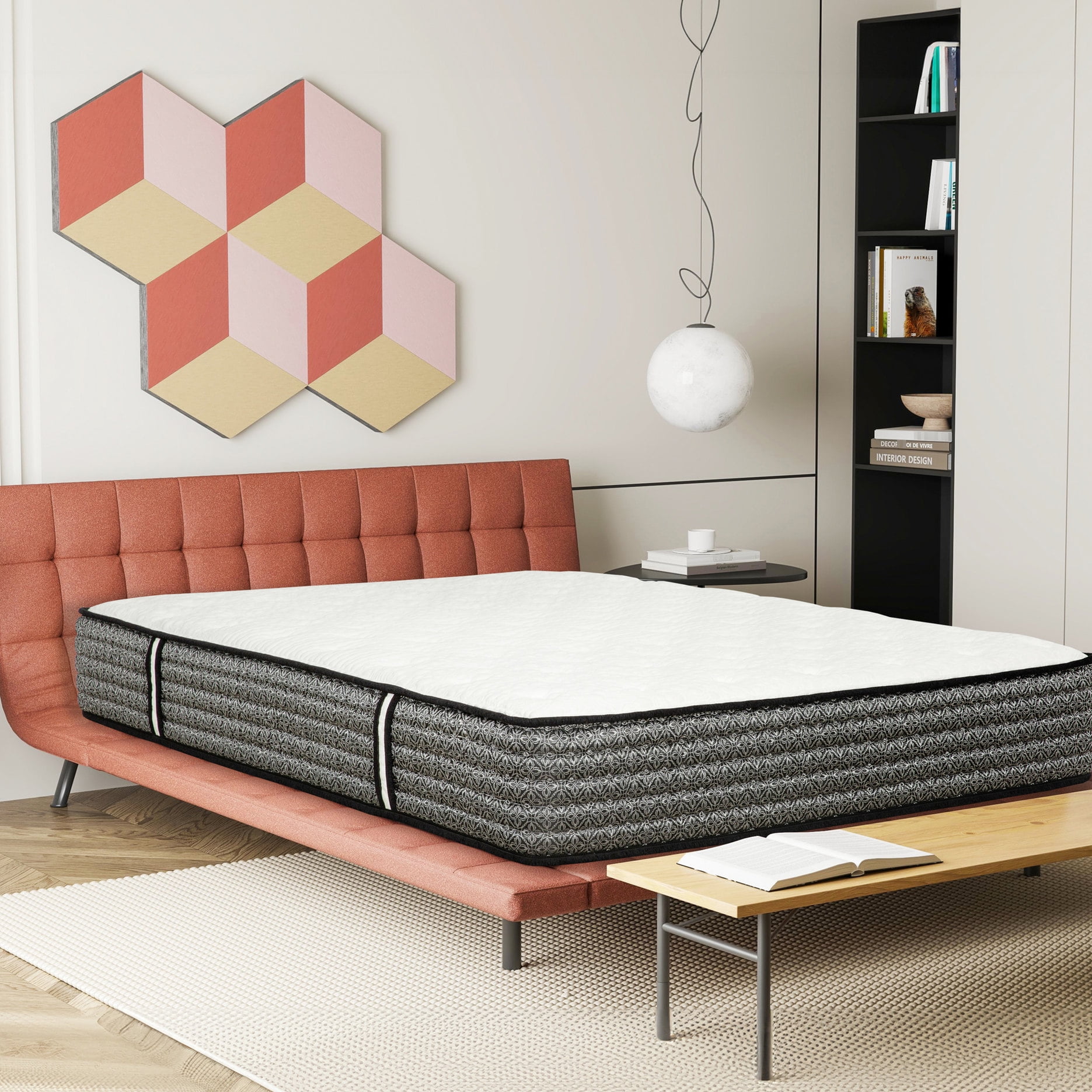 12 in. Full Mattress for Bedroom Comfort | Adaptive Support & Cool ...