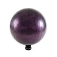 thumbnail image 1 of 12 in. Gazing Globe - Plum Crackle, 1 of 1