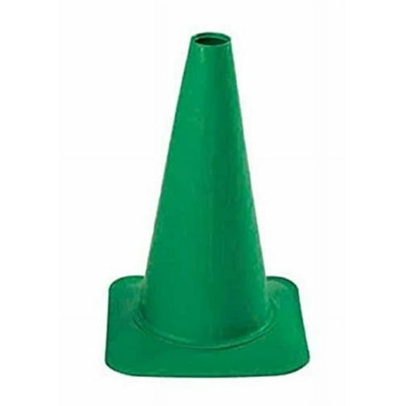 12 in. Height Plastic Cones - Green