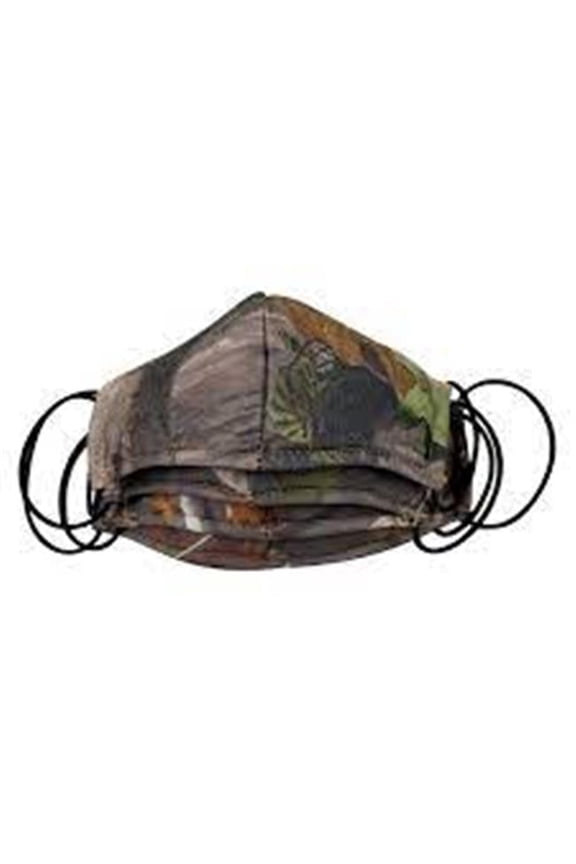 12 in. Large Reusacae Facemask, Camo - Pack of 4