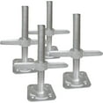 12 in. Leveling Jacks in Galvanized Steel, Safety Equipment for Baker Style Construction