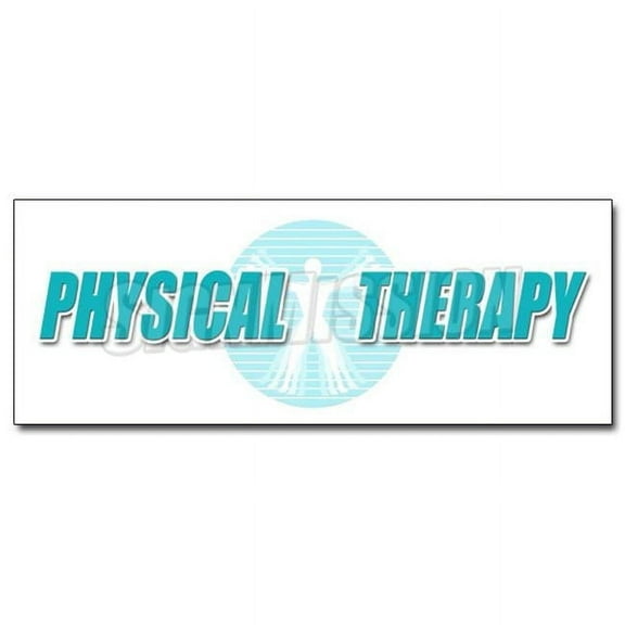 12 in. Physical Therapy Decal Sticker - Therapist New