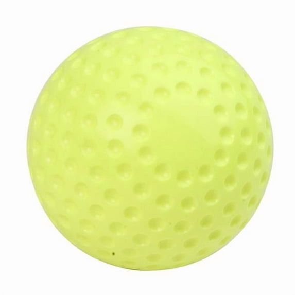 12 in. Pitching Machine Softball, Optic Yellow