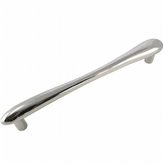 12 in. Polished Nickel Potato Oversized Pull with Back to Back Mounting