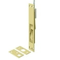 thumbnail image 1 of 12 in. Rod Heavy Duty Extension Flush Brass Bolt, Polished Brass, 1 of 1