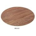 thumbnail image 1 of 12 in. Round Wooden Tray - Pack of 12, 1 of 1