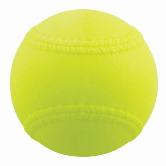 12 in. Safety Pitching Machine Softball, Optic Yellow - Pack of 12