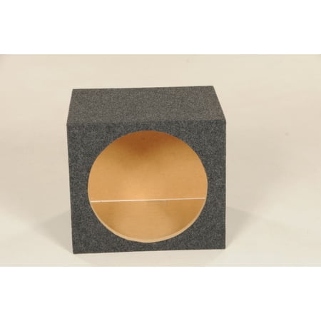 12 in. Single Heavy Duty Vented Square Subwoofer Sub Enclosure Box