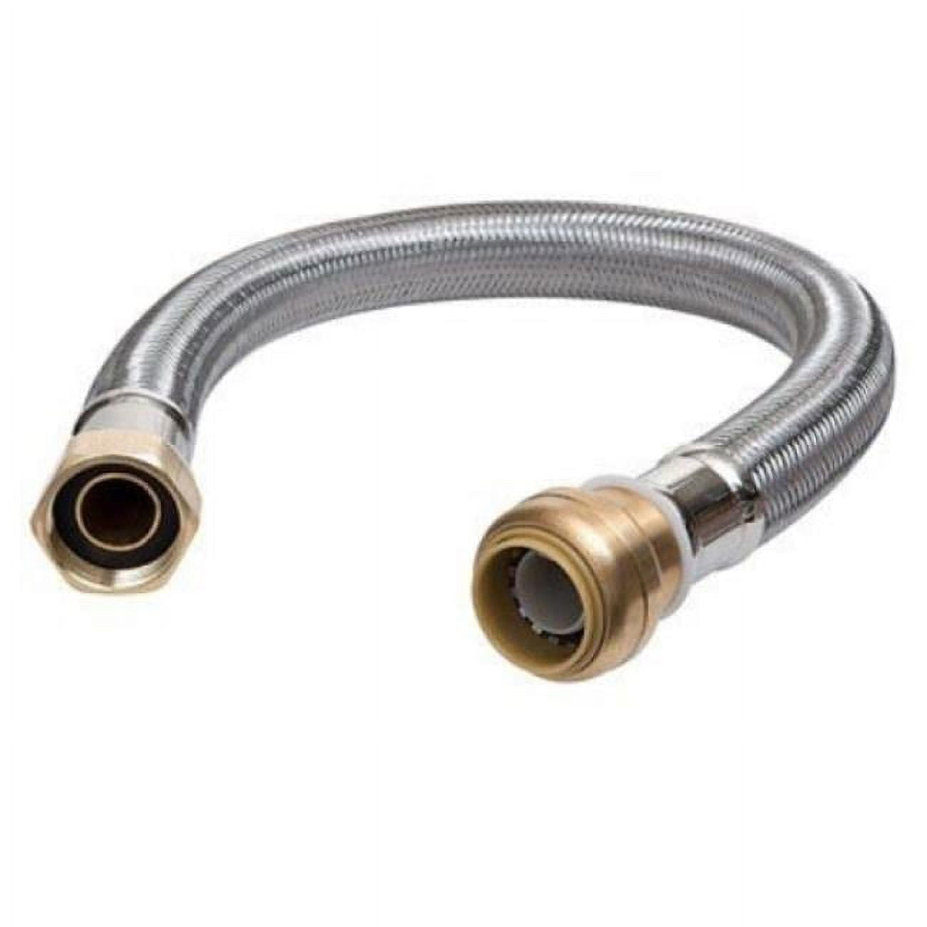 12 in. Stainless Steel Braided Water Heater Connector