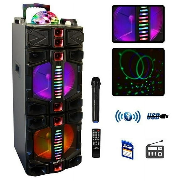 12 in. Subwoofer Bluetooth Portable Party Speaker