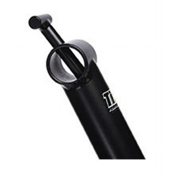 12 in. Top Wing Post, Black