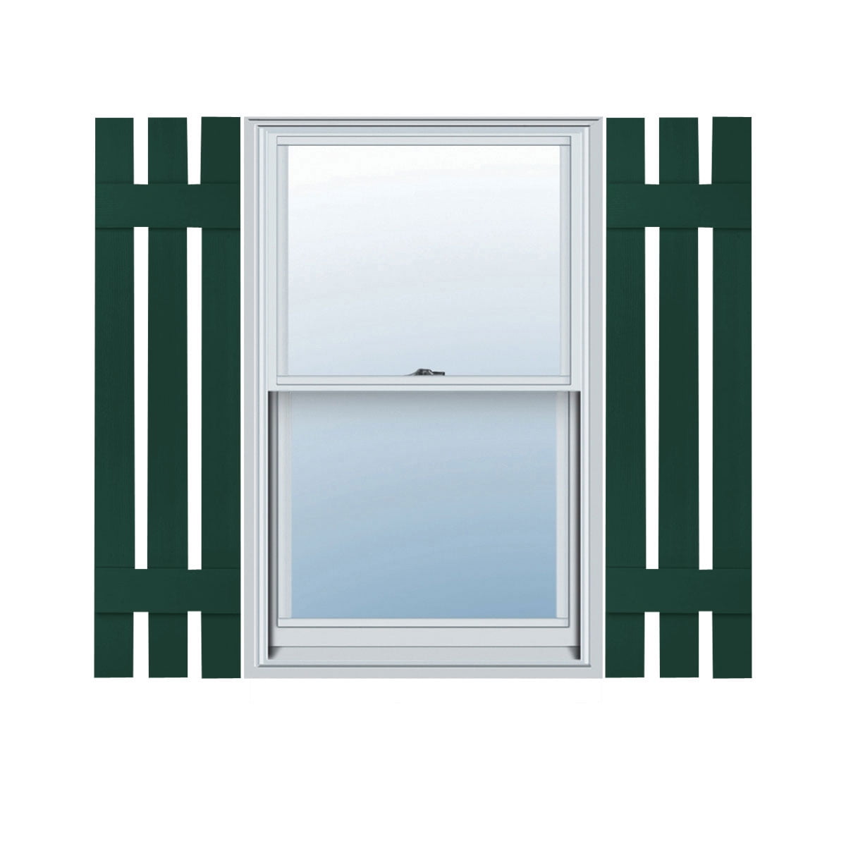 Bordeaux Vinyl Board & Batten Shutters 12'' x 39''