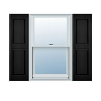 Mid America Raised Panel Vinyl Shutters 12 Inch Width (1 Pair) In Stock Now