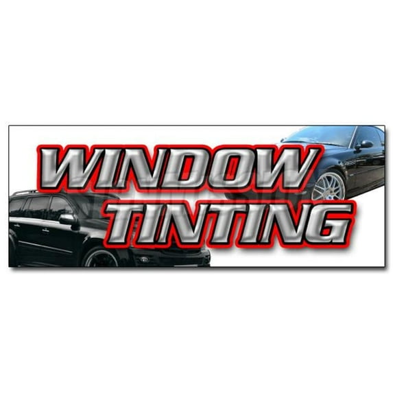 12 in. Window Tinting Decal Sticker - Car Tint Film Roll