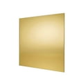 thumbnail image 1 of 12 in. x 12 in. x 1/16 in. Gold Thick Acrylic Square Mirror Sheet Scratch Resistant Cuttable Wall Sticker, 1 of 4