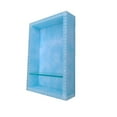 12 in. x 20 in. Shower Niche bonded with waterproof membrane (Tile