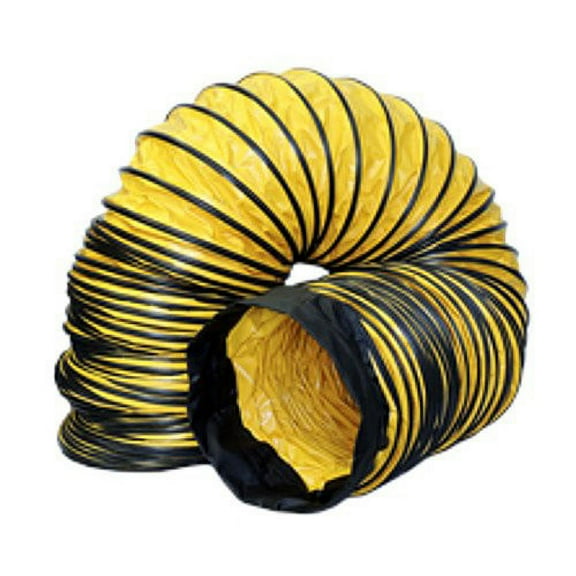 12 in. x 25 ft. Flexible Standard Ducting with Cuff and Buckle Ends