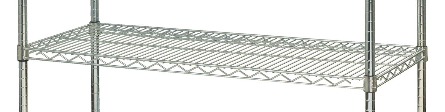 12 in. x 36 in. chromate wire shelf - Walmart.com