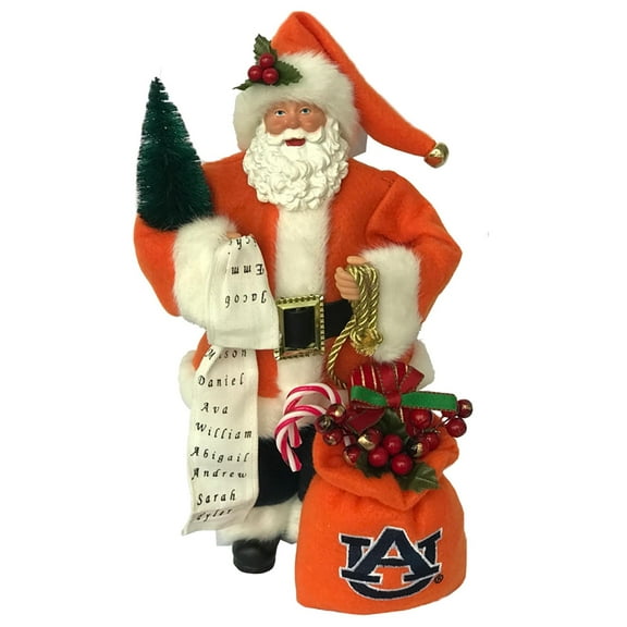 12 inch Auburn Santa - orange