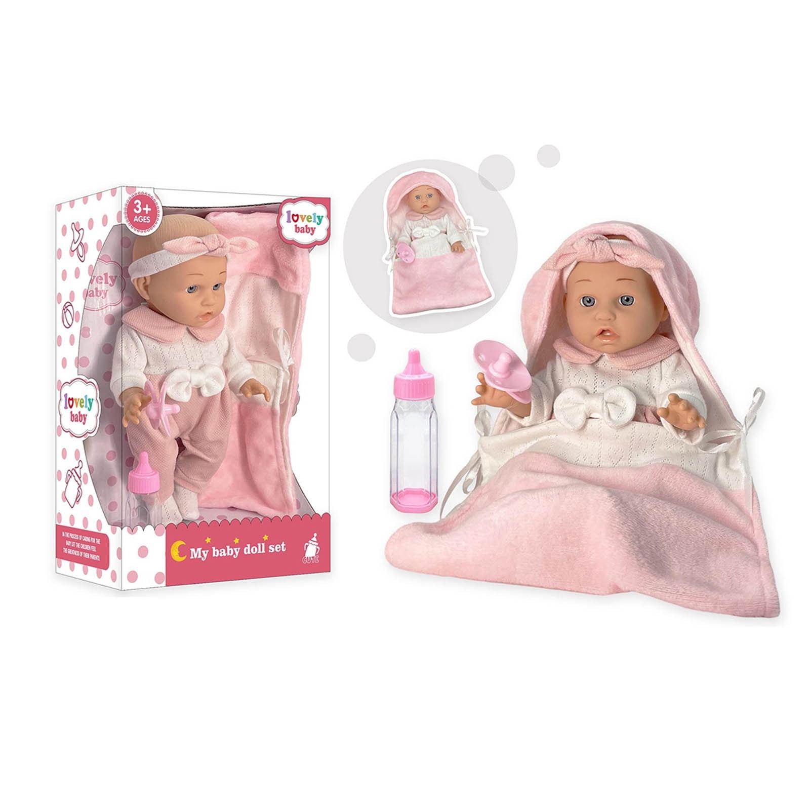 12 inch Baby Doll in Gift Box with Clothes and Accessories,Gift Idea ...