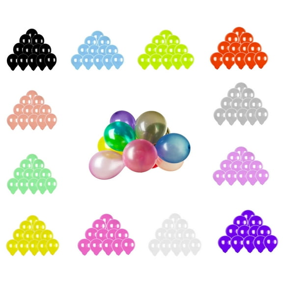 12 inch Balloons 100 pcs - brown