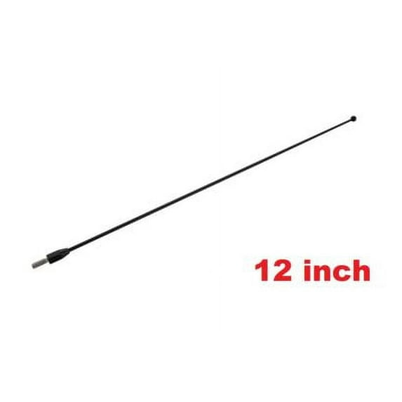 12" inch Black Stainless Antenna Mast Power Radio for HYUNDAI ELANTRA TOURING 2009-2012