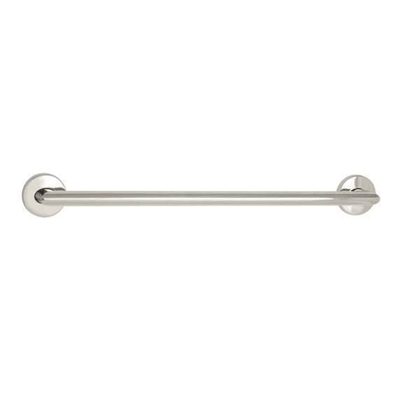 12-inch Coronado Designer Oval Bathroom Shower Grab Bar with Mitered Corners, Polished