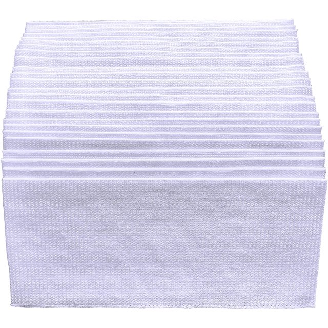 12 inch Disposable Mop Pads Compatible with Shark SaniFiber Pad Refills