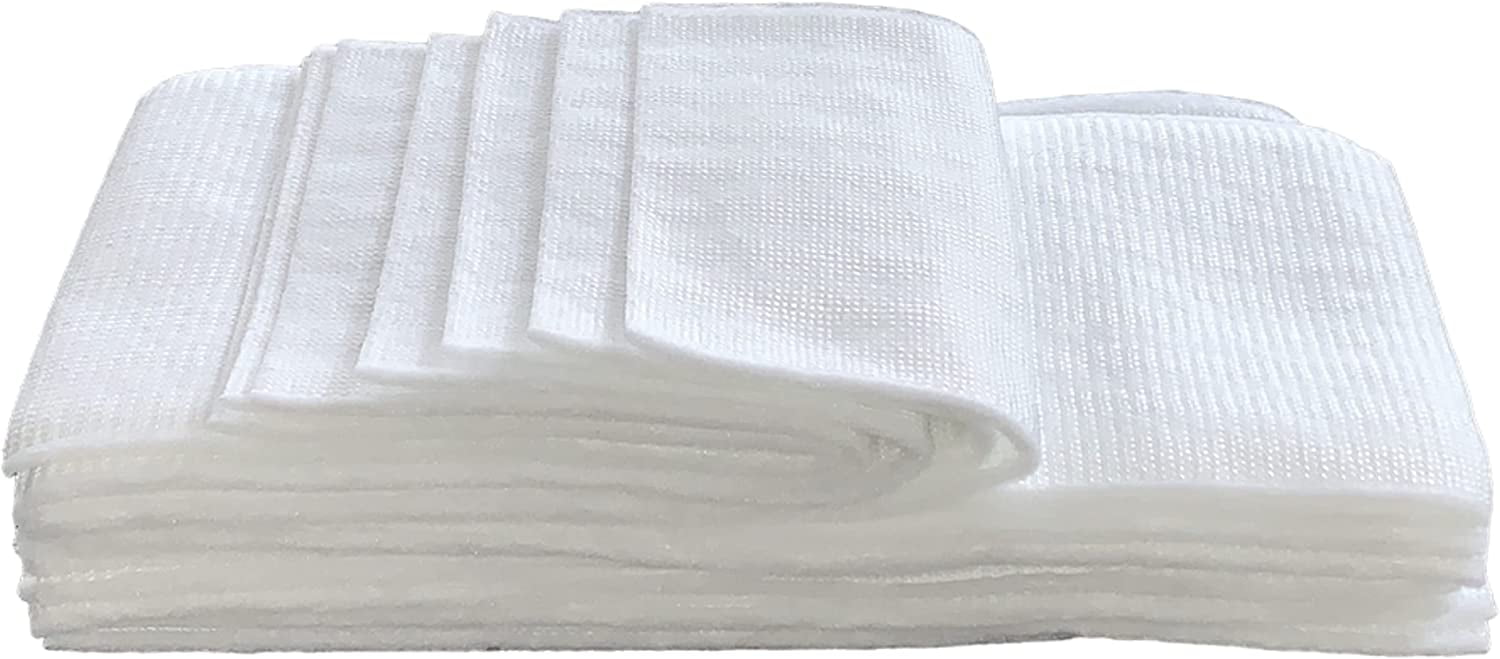 12 inch Disposable Pads Compatible with Shark SaniFiber Pad Refills for