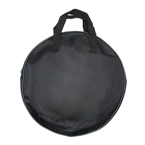 12 inch Dumb Drum Storage Bag Dumb Drum Storage Carrying Bag Sturdy with Zipper Compact Lightweight Multi Functional Percussion Accessories