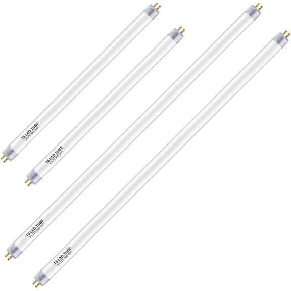 12 inch F8T5 and 21 inch F13T5 Cool White Set LED Replacement Bulbs, 4100K, Replace Fluorescent Bulb with LED, Replacement Tube for Counter and Cabinet Fixture